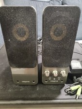 Creative GigaWorks T20 Series 2.0 Multimedia Speaker System +Audio Cable Tested  picture