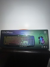 SUPER RARE GenTek Keyboard & mouse bundle. Color Play series picture