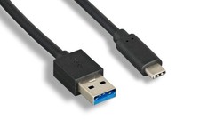 USB Type C Cable 3FT USB-C USB-A Male Adapter Wire Cord Charge Data Sync 3.1 3.0 picture