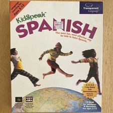 KidSpeak Spanish Immersion Software for Windows & Mac 1997 *BRAND NEW SEALED picture