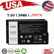LOT J7HTX Battery For Dell Latitude 7202 7212 Rugged Extreme Tablet Series 7XNTR picture