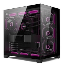 POWER TRAIN Dreamland PRO Gaming PC Case ATX/MATX/ITX Tempered Glass 360mm picture