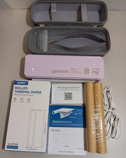 Gloryang - Model# PD-A4 Mobile Thermal Printer Bluetooth Portable - Pink picture