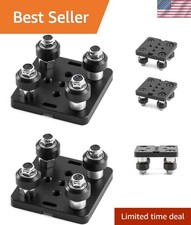 Small V-Wheel Plate, 2 Pack V-Slot Gantry Rod Plate with Wheel, for 2020 Alum... picture