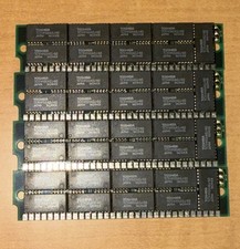 16MB 4 x 4MB 30-Pin SIMM 60ns Silver 9bit FPM Memory PC, IBM 286/386/486 Century picture