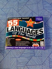 55 Languages of the World 2006 PC Mac CD-ROM New in Sealed Case picture