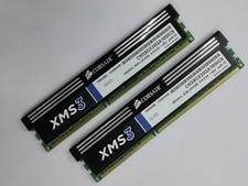 CORSAIR 2 x 4GB DDR3 1600 Desktop DIMM RAM XMS3 CMX8GX3M2A1600C9 240pin picture