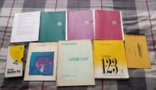 LOTUS 123 Manual and VHS. Collectible  picture