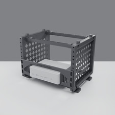 10 Inch Rack Mount 1.5U for CalDigit TS4 TS5 Thunderbolt Dock Homelab Black PETG picture