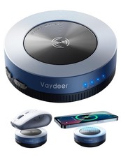 Multiple Mouse Mover, W1 Mouse jiggler＆Wireless Charger 2-in-1, Undetectable ... picture