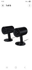 Razer Nommo Chroma Custom Woven Glass Fiber Drivers Gaming Speakers Black picture