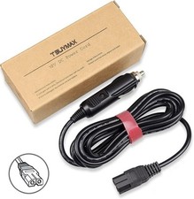 12V Car DC Power Cord 25121 for Igloo Cool Chill, Kool Mate Black  picture
