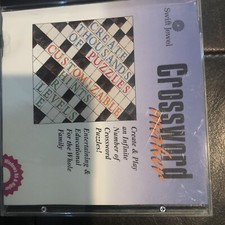 Crossword Maker By Swift Software ~ Brand New ~ picture