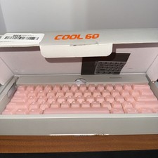 Keyboard Keycaps Clear Pink Keycaps 60 65 75 100 Percent Transparent Jelly Cu... picture