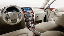 Cars 2016 nissan armada suv 44 Desk Mat Stitched picture