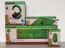 Minecraft Razer PC Gaming Bundle - Keyboard, mouse, headset & mousepad NEW picture