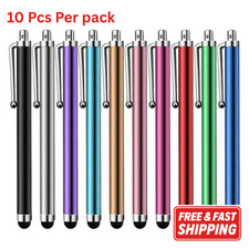 10 Pack Universal Capacitive Stylus Pen for Touch Screen Tablet Phone iPad Metal picture