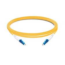 [2pcs] 1M LC UPC-LC UPC Simplex OS2 9/125 Patch Cord LSZH FTTH Fiber Cable picture