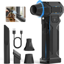 Compressed Air Duster 3Speed 280000 RPM Electric Mini Turbo Fan Vacuum Cleaner picture