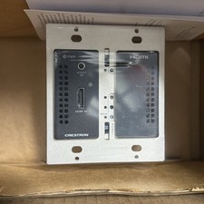 Crestron DM-NVX-E20-2G-B-T DM NVX 4K60 4:2:0 Network Encoder Wall Plate Black picture
