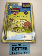 LeapFrog LeapPad Phonics I KNOW MY SHORT VOWELS /Brand New/2001-2002 picture