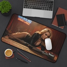 Black Canary DC Gaming Desk Mat Comic Mouse Pad Gamer Setup picture