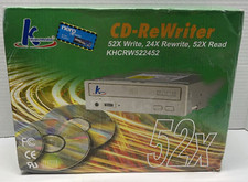 K Hypermedia CD-ReWriter Internal PC Drive 52x Write, 24x Rewrite, KHCRW522452 picture