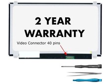 HP 15-F305DX N5Y24UA LCD Screen Replacement LED HD 1366x768 Glossy 40pin 15.6