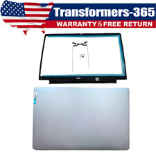 NEW Silver LCD Lid Front Bezel Hinges 12 Screws for Lenovo IdeaPad 3 82H8 picture