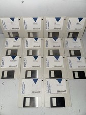 Microsoft Word for Windows 1.0 1989 Complete 14 Disk Set 3.5” Floppy picture