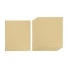 50 Pcs Sticker Paper for Printer 50 Pcs Full Sheet A4 Sticker Labels Brown picture