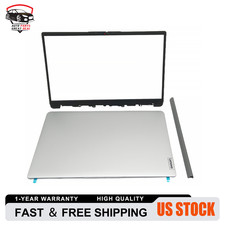New Silver LCD Rear Lid Bezel Hinge Cover for Lenovo IdeaPad 1 15ADA7 15AMN7 picture