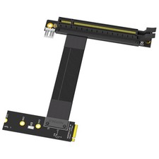Riser Cable M.2 NVME to PCIE X16 Adapter  Extension Cable 90 Degree PCI5657 picture