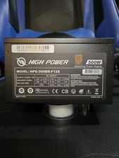 High Power - Used ATX 80+ Bronze Certifited 500W Power Supply  picture