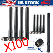 100X RP-SMA Antenna for WiFi 2.4GHz/5Ghz Wireless Router Card Male Pin wholesale picture