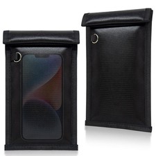 yaokvide Faraday Bags for Phones & Car 2 Pack without Reflective Strip, Black picture