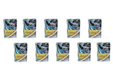 10 Packs Dragon Shield Matte Mini Japanese Clear 60 ct Card Sleeves Display C... picture