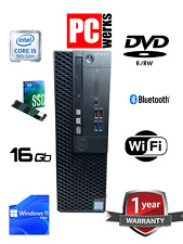 DELL OPTIPLEX PC DESKTOP SFF i5-9500 6-CORE 9TH GEN 3.0Ghz 16GB 512GB M.2 NVMe picture
