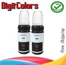 2 Black 544 T544 Refill ink for Eco-Tank for L3158 L3101 L3111 L3151 L3110 L3150 picture