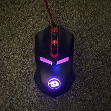 Redragon M601 Wired USB Optical Gaming Mouse 3200 DPI LED 6-Button Black/Red picture