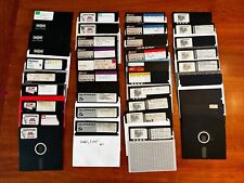 Vintage 1980s Apple II Software / Games Lot of (39) 5.25