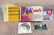 Vintage Mach 2 A56VW-PCI 56K PCI Modem New Old Stock NOS Retro PC Dial-Up picture