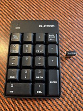 G-cord Wireless Number Pad - 2.4G Numeric Keypad Silent 19 Keys USB Keypads picture