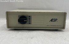 AESP White 4 Position Manual Data Transfer Switch Box Only Not Tested picture