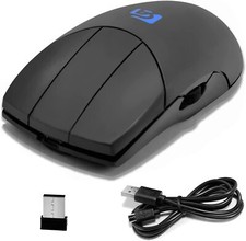 Shengshou 3Button Mouse Side Scroll Wireless 3 Button with Scroll Wheel (Black)  picture