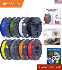 PLA+2.0 3D Printer Filament, Multicolor Bundle, 8 Colors picture