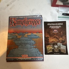 Strategic Simulations Inc. SSI Kampfgruppe Manual and Catalog No Game picture