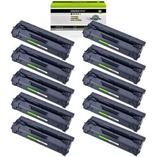 10PK C4092A Black Toner Fits For HP Laserjet 1100A 1100SI 1100SE 1100XI 3200SE picture