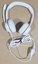 Logitech H390 USB-A Wired Stereo Headset Noise-Canceling Mic Off-White picture