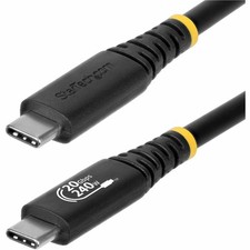 StarTech USB4 USB-C Cable, 6ft, 20Gbps Data Transfer, 240W Power Delivery, 4K picture